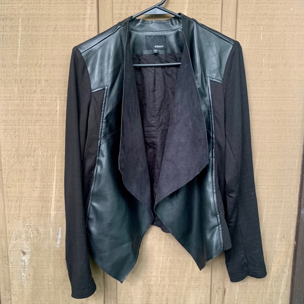 Edyson faux-leather jacket